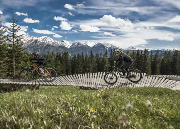 Bikepark Serfaus - Biker on tour