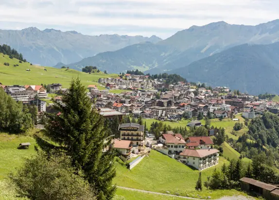 Serfaus im Sommer Ort